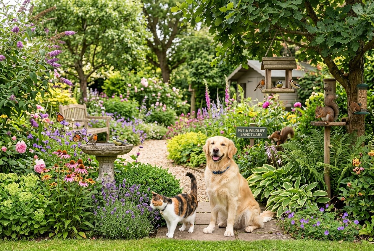 Smuk have med masser af dyr